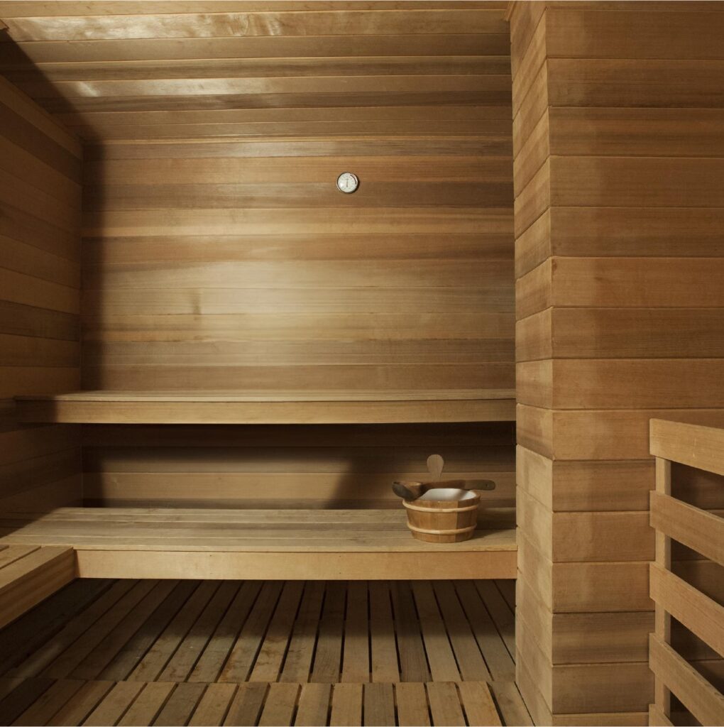 A sauna