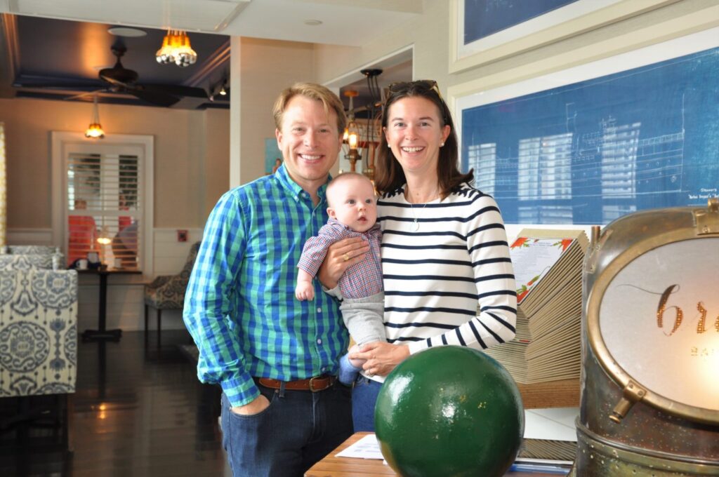 A Happy Family with a baby