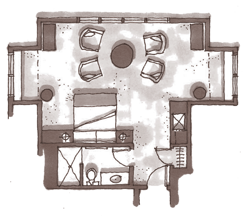 The Point Water-View Suite Floor Plan